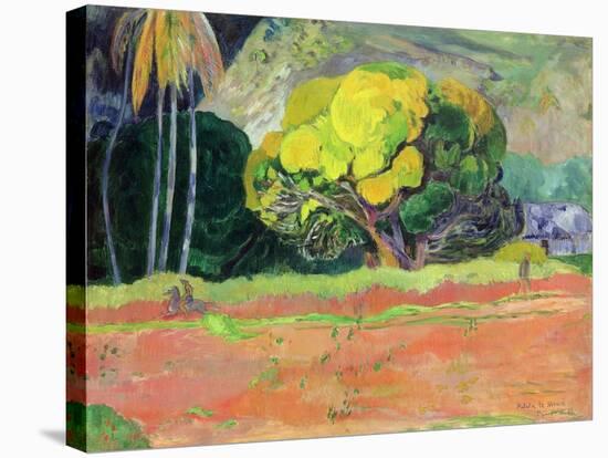 Fatata Te Moua, 1892-Paul Gauguin-Stretched Canvas
