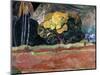 Fatata Te Moua (At the Foot of a Mountai), 1892-Paul Gauguin-Mounted Giclee Print