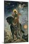 Fate and the Angel of Death, 1890-Gustave Moreau-Mounted Art Print