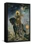 Fate and the Angel of Death, 1890-Gustave Moreau-Framed Stretched Canvas