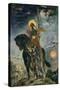Fate and the Angel of Death, 1890-Gustave Moreau-Stretched Canvas