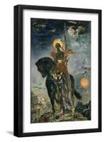 Fate and the Angel of Death, 1890-Gustave Moreau-Framed Art Print