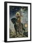 Fate and the Angel of Death, 1890-Gustave Moreau-Framed Art Print