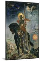 Fate and the Angel of Death, 1890-Gustave Moreau-Mounted Art Print