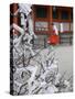 Fate and Wish Papers, Heian Jingu Shrine, Kyoto, Kansai, Honshu, Japan-Simanor Eitan-Stretched Canvas