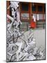 Fate and Wish Papers, Heian Jingu Shrine, Kyoto, Kansai, Honshu, Japan-Simanor Eitan-Mounted Photographic Print