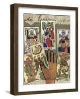 Fate Plays a Hand-Gerry Charm-Framed Giclee Print