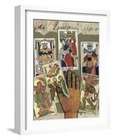 Fate Plays a Hand-Gerry Charm-Framed Giclee Print