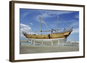 Fateh Al-Khair, Dhow, Sur, Oman-Vivienne Sharp-Framed Photographic Print