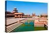 Fatehpur Sikri, India. it is A City in Agra District in India. it Was Built by the Great Mughal Emp-Jorg Hackemann-Stretched Canvas