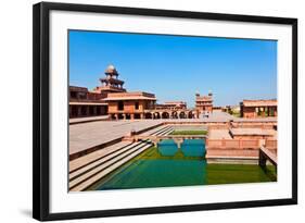 Fatehpur Sikri, India. it is A City in Agra District in India. it Was Built by the Great Mughal Emp-Jorg Hackemann-Framed Photographic Print