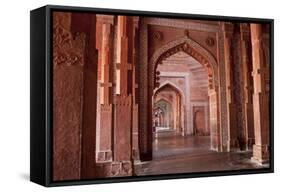 Fatehpur Sikri. Mughal Empire Mosque. Bharatpur. Rajasthan. India-Tom Norring-Framed Stretched Canvas