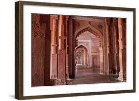 Fatehpur Sikri. Mughal Empire Mosque. Bharatpur. Rajasthan. India-Tom Norring-Framed Photographic Print