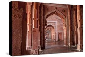 Fatehpur Sikri. Mughal Empire Mosque. Bharatpur. Rajasthan. India-Tom Norring-Stretched Canvas