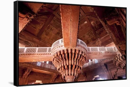 Fatehpur Sikri. Mughal Empire Mosque. Bharatpur. Rajasthan. India-Tom Norring-Framed Stretched Canvas