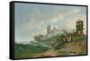 Fatehpur Sikri Palace-William Hodges-Framed Stretched Canvas