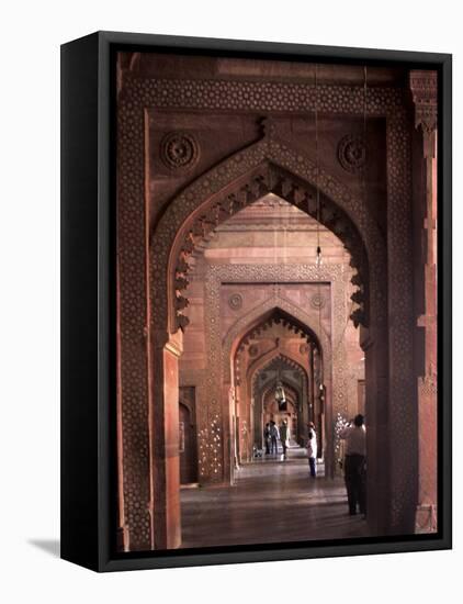 Fatehpur Sikri, UNESCO World Heritage Site, Uttar Pradesh, India-Balan Madhavan-Framed Stretched Canvas