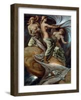 Fates Gathering In Stars-Elihu Vedder-Framed Giclee Print