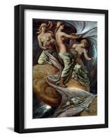 Fates Gathering In Stars-Elihu Vedder-Framed Giclee Print