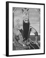 Fath-Ali Shah Qajar-Louis Charles Ruotte-Framed Giclee Print