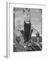 Fath-Ali Shah Qajar-Louis Charles Ruotte-Framed Giclee Print
