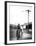 Father and Child, Seoul, Korea, 1900-null-Framed Giclee Print