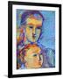 Father and Child-Diana Ong-Framed Giclee Print