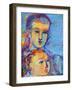 Father and Child-Diana Ong-Framed Giclee Print