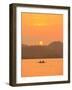 Father and daughter fishing at sunset near Lewolin Village-Stuart Westmorland-Framed Photographic Print