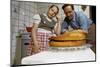 Father and Daughter Looking at Fallen Cake-William P. Gottlieb-Mounted Photographic Print