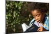 Father and daughter reading the Bible, Lome, Togo-Godong-Mounted Photographic Print