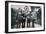 Father and His Sons at the French/German Border, 20th Century-null-Framed Giclee Print