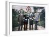 Father and His Sons at the French/German Border, 20th Century-null-Framed Giclee Print