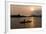 Father and Son Fishing on Kampong Bay River at Sunset-Ben Pipe-Framed Photographic Print