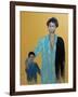 Father and Son from the Rayo Wollo People Ethiopia, 2015-Susan Adams-Framed Giclee Print