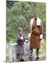 Father and Son, Trongsa, Bhutan-Angelo Cavalli-Mounted Photographic Print