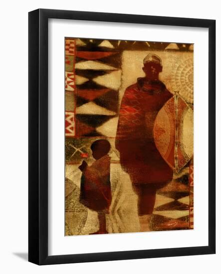 Father and Son-Eric Yang-Framed Art Print