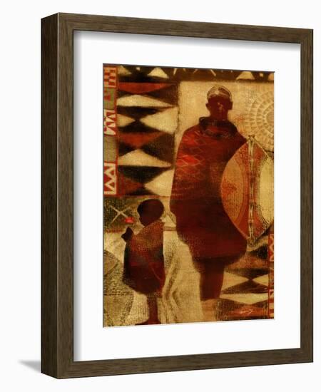 Father and Son-Eric Yang-Framed Art Print