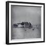 Father and Sons Walking Towards Shack in WPA Resettlement Admin.-Arthur Rothstein-Framed Photographic Print