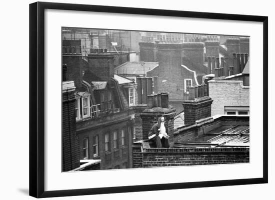 Father Christmas, 1970-Kent Gavin-Framed Photographic Print