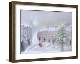 Father Christmas, 1995-Sophia Elliot-Framed Giclee Print