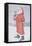 Father Christmas and a Robin-Lavinia Hamer-Framed Stretched Canvas