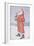 Father Christmas and a Robin-Lavinia Hamer-Framed Giclee Print