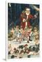 Father Christmas and His Merry Band-null-Framed Giclee Print