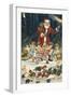 Father Christmas and His Merry Band-null-Framed Giclee Print