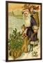 Father Christmas, Beatrice Litzinger Collection-null-Framed Art Print