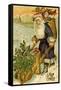 Father Christmas, Beatrice Litzinger Collection-null-Framed Stretched Canvas