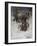 Father Christmas Delivering Xmas Presents-Arthur Rackham-Framed Art Print