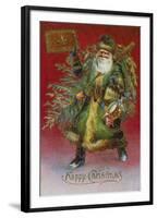 Father Christmas I-The Victorian Collection-Framed Giclee Print