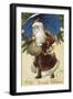 Father Christmas II-The Victorian Collection-Framed Giclee Print